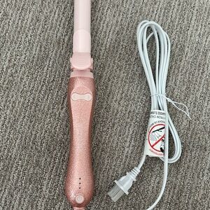 Beachwaver B1 Series Rotating Curling Iron - Pink Glitter (1-inch) *Gently used*